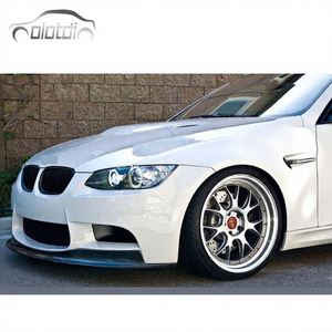 OLOTDI New Carbon Fiber Front Lip Bumper Protector Carbon Black High Polished for 3 Series E92 E93 <b>M3</b> ARKYM Style 2008-2013 - Product Image 1