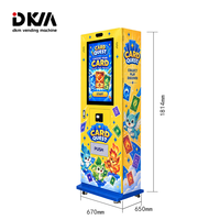 Distributeur mural DKM, distributeur de cartes d'anime, machine de cartes à collectionner TCG pour boutique de jeux