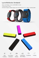 Bluetooth 5.0 ANT + Monitor detak jantung ban lengan pelacak kebugaran pabrik penjualan langsung dukungan Pria Wanita