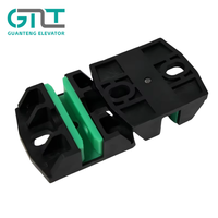 Patins de guidage modernes de 16 mm Thys*en Hollow TD56 Rail SG12 SG13 Contrepoids Patins coulissants pour rail principal et secondaire Pièce de rechange pour ascenseur
