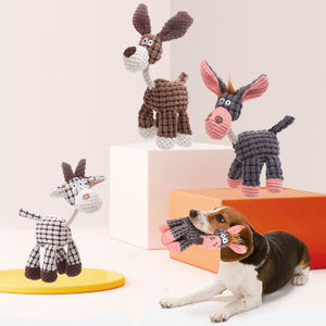 Qbellpet vendita calda all'ingrosso della fabbrica asino cane masticare giocattoli <span class=keywords><strong>Multipet</strong></span> peluche cane giocattolo molare morbido giocattoli per animali domestici - Product Image 2