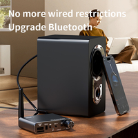 Récepteur audio stéréo HIFI sans fil 5.4 avec adaptateur AUX 3.5MM RCA USB Type-C U-Disk pour séparateurs et convertisseurs vidéo