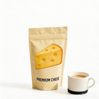 Sachets Doypack en PE laminé mat avec logo personnalisé et impression de dessin animé pour l'emballage de lait, de fromage et de snacks pour bébés