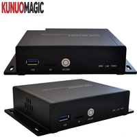 Serveur de diffusion en direct à faible coût UHD 4K H.265/H.264/MJPEG Encodeur IP Solution OTT pour hôtels prenant en charge UDP VIF 4 flux réseau Web