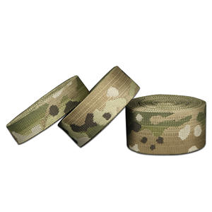 Sangle tactique personnalisée à impression numérique, diverses spécifications, sangle de ceinture tactique en nylon polyester jacquard robuste de couleur verte - Product Image 3