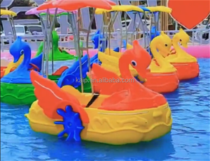 Nouveau design de jet-ski, bateau à moteur, jet-ski, annexe motorisée, combine un jet-ski, un mini pare-chocs, un bateau cygne pour des déplacements aquatiques agiles - Product Image 2