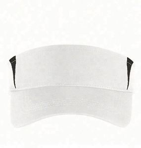 Casquette de golf unisexe personnalisée OEM de haute qualité, visière sport blanche réglable avec logo brodé, vente en gros pour hommes et femmes, pêche en extérieur - Product Image 6