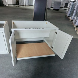 Juego <span class=keywords><strong>de</strong></span> Gabinetes <span class=keywords><strong>de</strong></span> Cocina Clásicos Americanos <span class=keywords><strong>de</strong></span> Madera Maciza Gris, Estilo Moderno RTA, Diseño <span class=keywords><strong>de</strong></span> Gabinetes <span class=keywords><strong>de</strong></span> Cocina <span class=keywords><strong>de</strong></span> Madera Blanca Estilo Shaker - Product Image 2