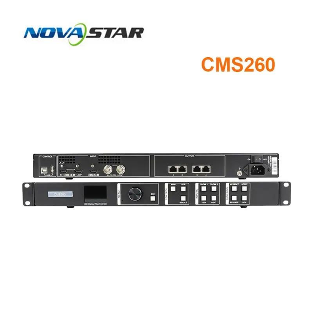 Novastar CMS260 LED Display Screen Video Processor Controller High Efficiency Remote Control WiFi Commercial Hospitals Companies