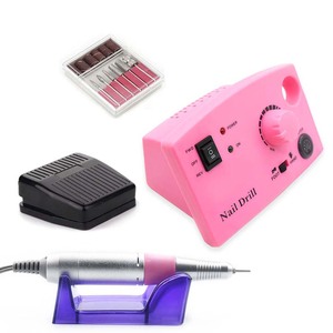 Perceuse à ongles 3 couleurs, 35000 tr/min <span class=keywords><strong>pour</strong></span> Machine de manucure électrique et accessoire avec fraise <span class=keywords><strong>lime</strong></span> à ongles électrique - Product Image 3