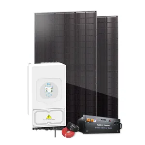 Germany Warehouse A Grade top Panel Europe Standard Complete Sets solar system 10kw Installed Solar Power for Home