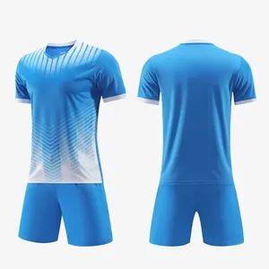 Kit da allenamento con Logo della squadra sublimato personalizzati pantaloncini completi completi maglie da calcio maglia da uomo