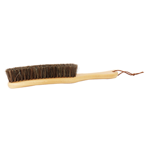 Wooden Handle Brush Set - Horsehair <strong>Dusting</strong> &amp; Lint Remover | Wild Boar Suede Cleaner | Beech Handle 2-Pack for <strong>Home</strong> and Travel - Product Image 4