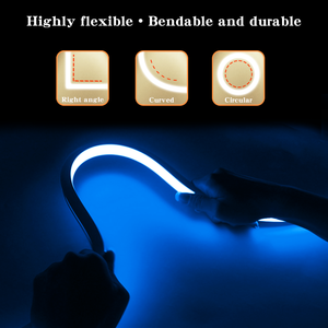 Tira de LED de Silicona Flexible de Neón de 10x10 mm para Interiores/Exteriores, Sin Puntos de Luz, Control Inteligente por WiFi y Aplicación, para Fiestas, Parques, Centros Comerciales, Neón LED de 12v/24v - Product Image 3