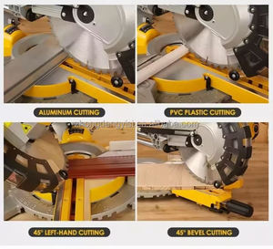 High Quality Multi-Purpose <b>Sliding</b> Miter Woodworking Saw Aluminum Knife for Cutting Herringbone & <b>Plastic</b> Wood Saw Machines - Product Image 3