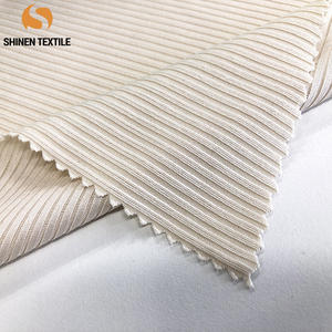 <span class=keywords><strong>Shinen</strong></span>-tela de Punto 4x2 de poliéster reciclada, rayada para ropa, oferta - Product Image 1