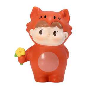 Yu Mo Craft Mua <b>Sweet</b> Theater Resin Figurine 8 Piece Set Cartoon Couple Desktop Ornament Gift Home Decoration - Product Image 5