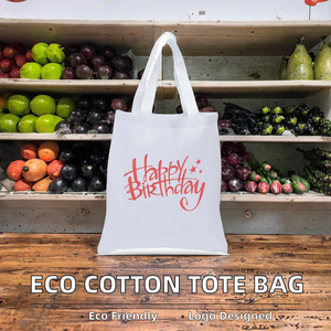Sac fourre-tout en toile avec logo personnalisé, sac de shopping réutilisable en coton, grand sac pliable pour la plage, utilisation quotidienne - Product Image 2