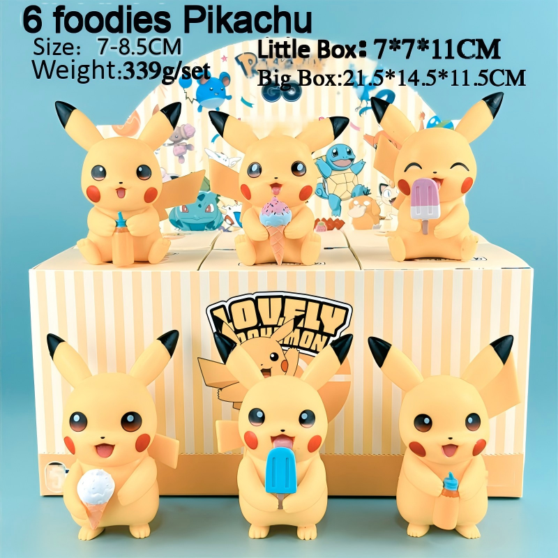 Boîte surprise Pikachu Gourmet, sélection aléatoire.