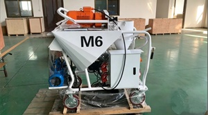 Máquina Profesional de Pulverización de Yeso M6 de Grado Industrial, Maquinaria de Pulverización de Yeso para Paredes en Obras de Construcción - Product Image 2