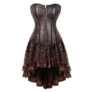 slim fit dress slacks Princess Vintage Corset Dress – Belle Muse main image 1