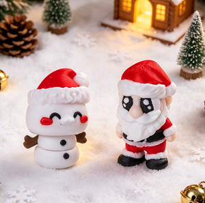 Figuras Navideñas <span class=keywords><strong>en</strong></span> Miniatura al por Mayor, Impresas <span class=keywords><strong>en</strong></span> 3D, Santa, <span class=keywords><strong>Grinch</strong></span>, Hombre de Nieve de Jengibre, para Minoristas, Decoración Navideña DIY, Manualidades - Product Image 5