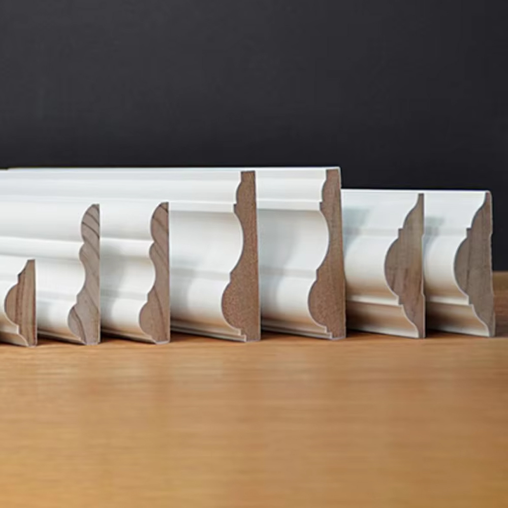 MDF PS формовочный spc напольный настил аксессуары для SPC настенный плинтус
