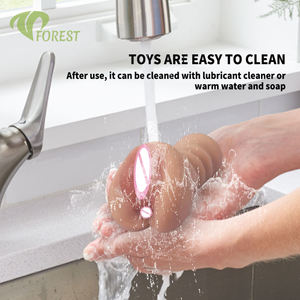 TT FOREST Masturbador Masculino de Doble Canal con Forma de Copa de Avión, TPE, Experiencia Sexual Realista, Dildo con Doble Orificio para Vagina y Glúteos - Product Image 2