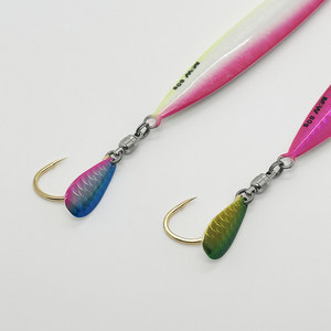 Spinning Lure <b>Hook</b> 8087-NP Barbed Saltwater Fishing Mackerel Jigging Live Bait <b>Hook</b> High Carbon Steel Iron Plate <b>Hook</b> - Product Image 1