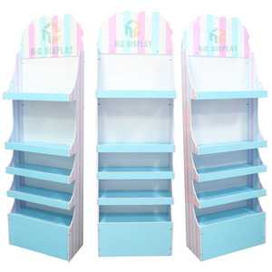 Dễ thương có thể gập lại PVC vender Booth <span class=keywords><strong>Pop</strong></span> Up đứng nhựa PVC bọt Bảng hiển thị đứng cho cửa hàng đồ chơi tầng Pallet Kệ hiển thị - Product Image 5