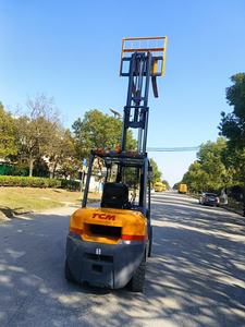 รถยกนำเข้า TCM 3 ตัน แบบถ่วงน้ำหนัก พร้อมมอเตอร์เกียร์บ็อกซ์ โครงสร้างเหล็กคุณภาพสูง แข็งแรง ทนทาน ใช้งานได้ยาวนาน - Product Image 4