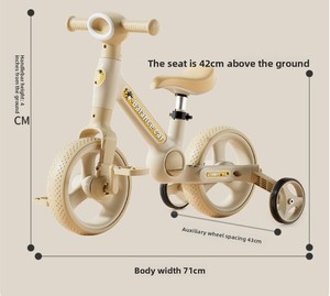 Vélo 3-en-1 à pédales pour enfants, directement de l'usine, tricycle pour bébés de 2 à 7 ans, jouet très populaire - Product Image 5