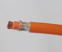 Câble blindé haute tension EVRP EV, cuivre étamé, blindage tressé, fil anti-interférence pour système de charge BEV PHEV