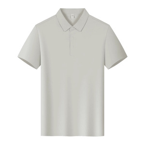 Camisa Polo de Manga Corta con Cuello, Hecha a Medida, de Color Sólido, Uniformes de Trabajo de Algodón para Uso Diario - Product Image 3