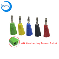 Fiche banane/prise/borne 4MM prise banane chevauchante