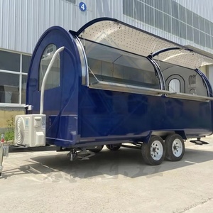 Wholesale Price Fully Equipped Mobile Kitchen CE Food Trailers for Ice Cream Pizza Coffee <strong>BBQ</strong> New for Coffee Food Truck - Product Image 1