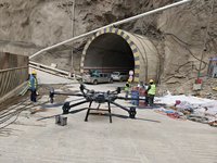 Unité de transport de marchandises par drone professionnelle, solution de levage aérien à longue portée et à charge lourde pour projets commerciaux