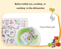 Tapis de dessin en silicone personnalisé en gros pour la peinture des enfants
