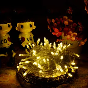 Fabrika doğrudan satış su geçirmez Twinkle diwali led parti dekoratif dize ışıkları toptan güneş led peri işıklar