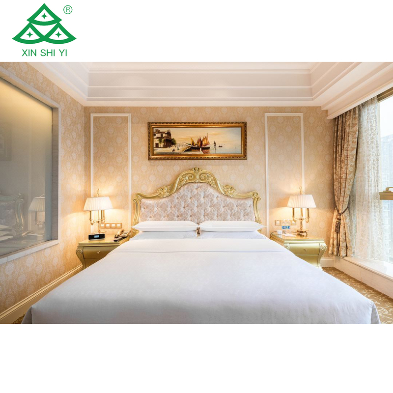 Golden Decoration Solid Wood Hotel Deluxe