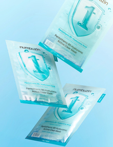 Mascarilla Facial Transparente Numbuzin No.1 con Pantoteno B5 y Ácido Hialurónico, 5 Unidades, Hidratante para Todo Tipo de Piel - Product Image 6