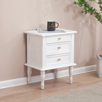 Coffre standard durable poignée en cuivre plaqué or armoire de rangement de chevet européenne armoire à seau armoires de rangement en bois pour maison