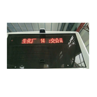 Enseigne LED programmable 24 V pour bus