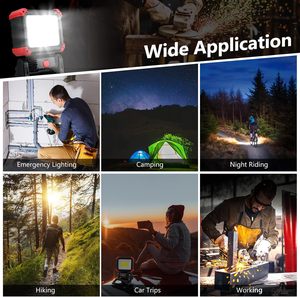 <span class=keywords><strong>Led</strong></span> sạc làm việc ánh sáng với kẹp, COB từ làm việc ánh sáng với 3 chế độ ánh sáng, hoàn hảo cho BBQ, hội thảo, sửa chữa xe - Product Image 5