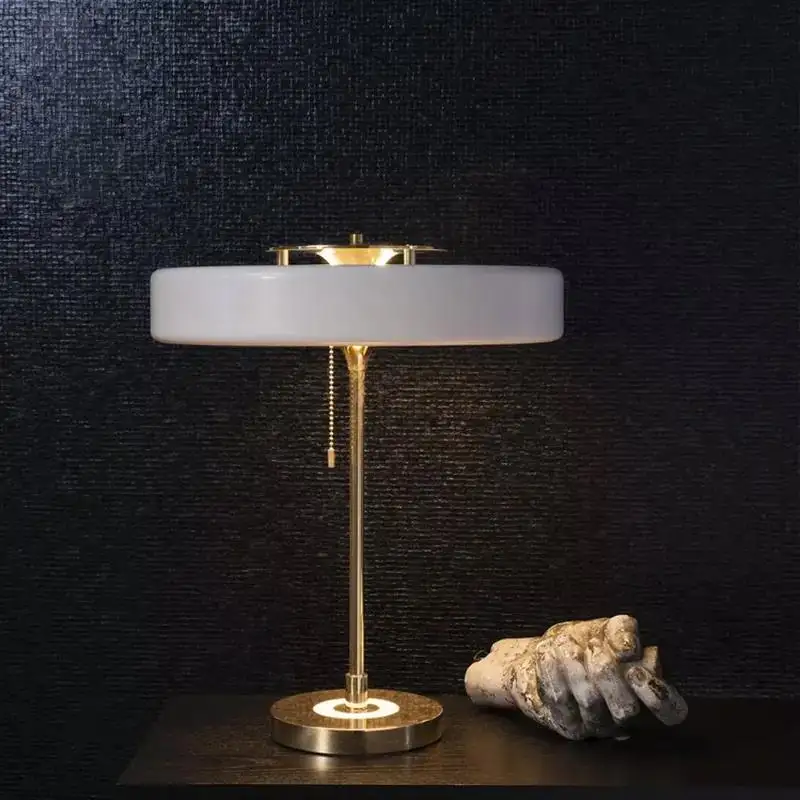 אירופאי מודרני אחסון חדר שינה יצירתי שולחן מנורת חם אופנה שולחן מנורת מחקר חדר קישוט שולחן מנורה