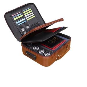 Cross Border Digital Bag 23x30x12cm Multi Functional <b>Lock</b> Document Passport Holder Waterproof Anti Theft Storage Case - Product Image 5