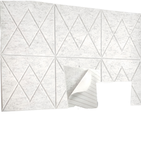Matériaux acoustiques en feutre PET haute densité de qualité supérieure, panneaux en polyester absorbant le son en gros pour projets