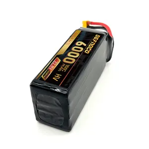 Hot 6S HV Drone Battery 6000mah 100C 22.8V HV 4S/6S RC Lipo Batteries For FPV Drone Airplane RC Quadcopter Helicopter Car Truck