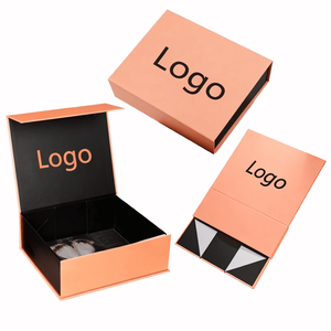 Scatola Regalo Rigida Pieghevole Magnetica con Chiusura a Fiocco in Raso, Scatola in Carta Rigida Riutilizzabile per Confezioni <span class=keywords><strong>di</strong></span> Lusso Cosmetiche - Product Image 4