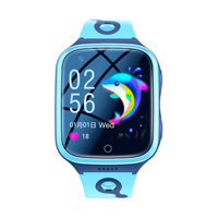 Reloj Inteligente para Niños K9 con GPS 4G, Cámara, Videollamada, Tarjeta Nano SIM, Pantalla Táctil, Correa de Silicona, Resistente al Agua
